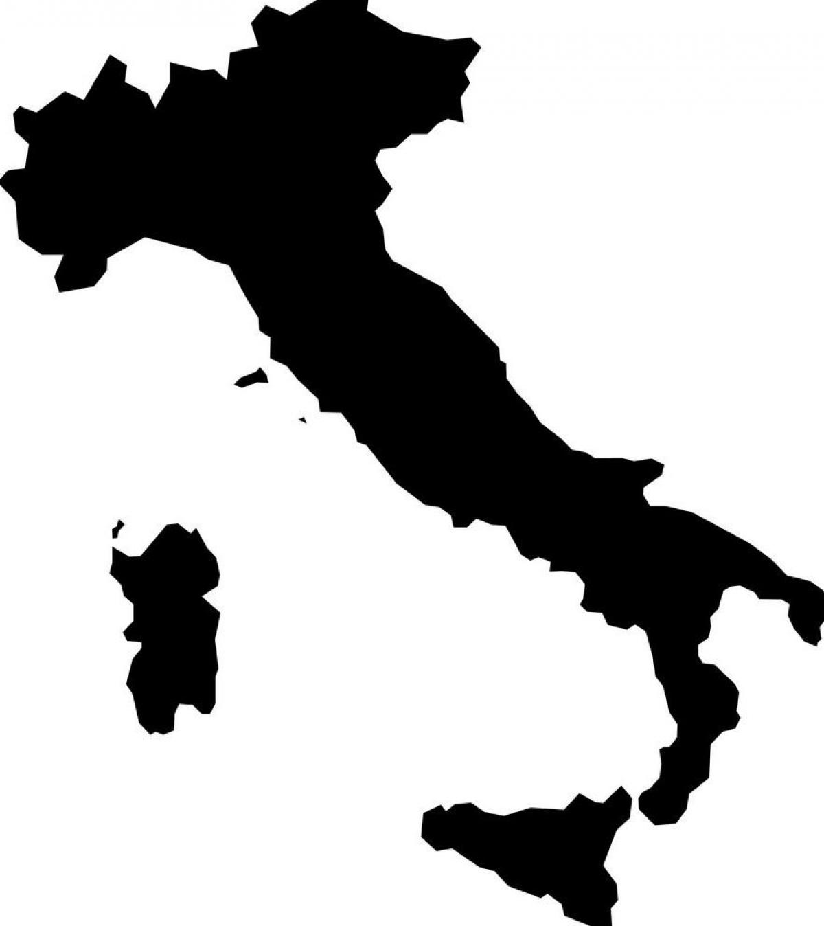 خريطة متجه إيطاليا